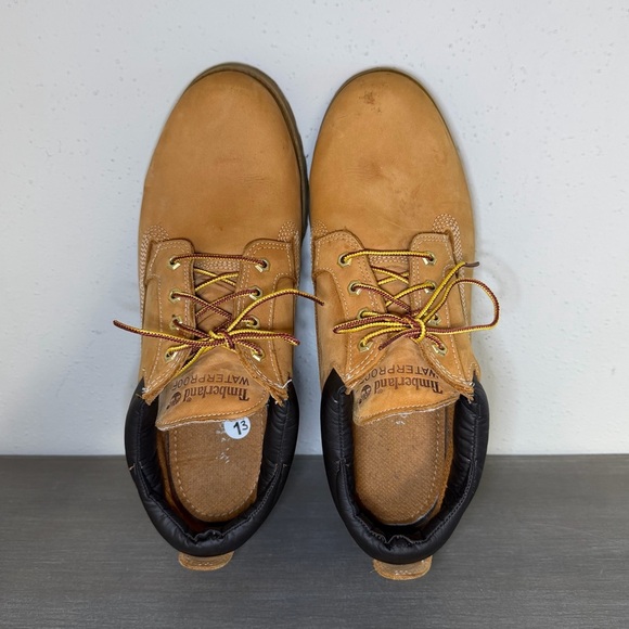 Timberland Vintage 73538 Waterproof Leather Chukka Boots Tag Men\'s Shoe Size 13M